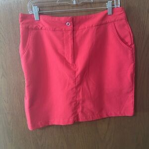 Antigua Women's Golf Skort in Coral size 8